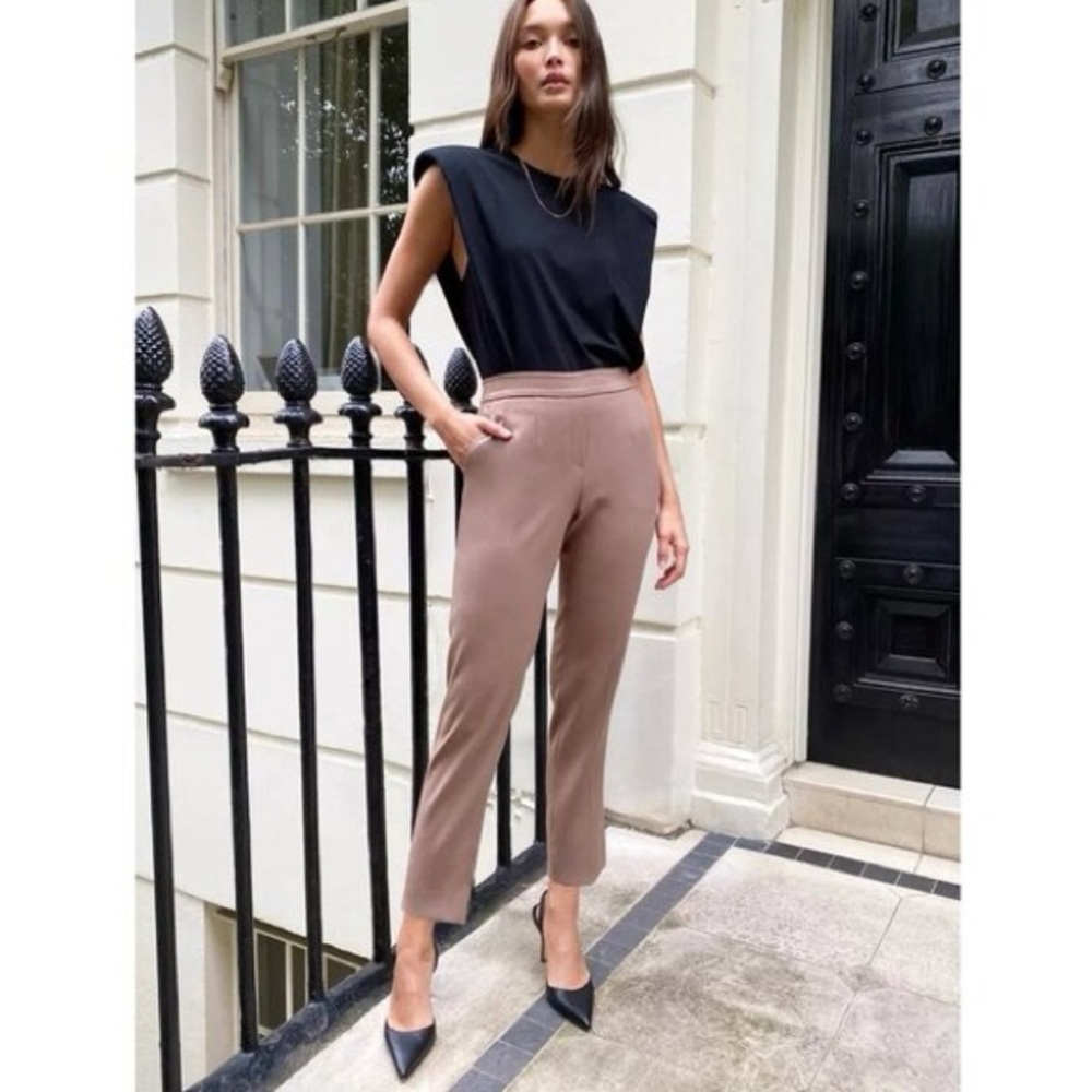Aritzia Conan pants in dusty mauve